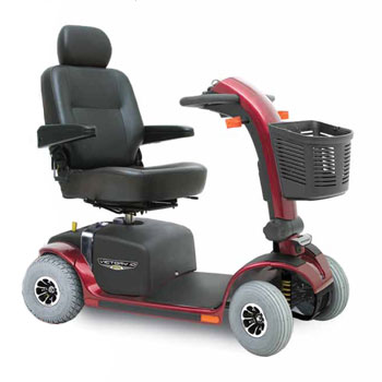 Pride Mobility 3-Wheel Victory 10.2 Power Scooter, Pride Full Size Mobility  Scooter